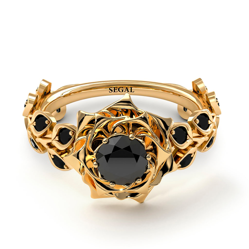 Rose Flower And Leaves - Diana no. 67