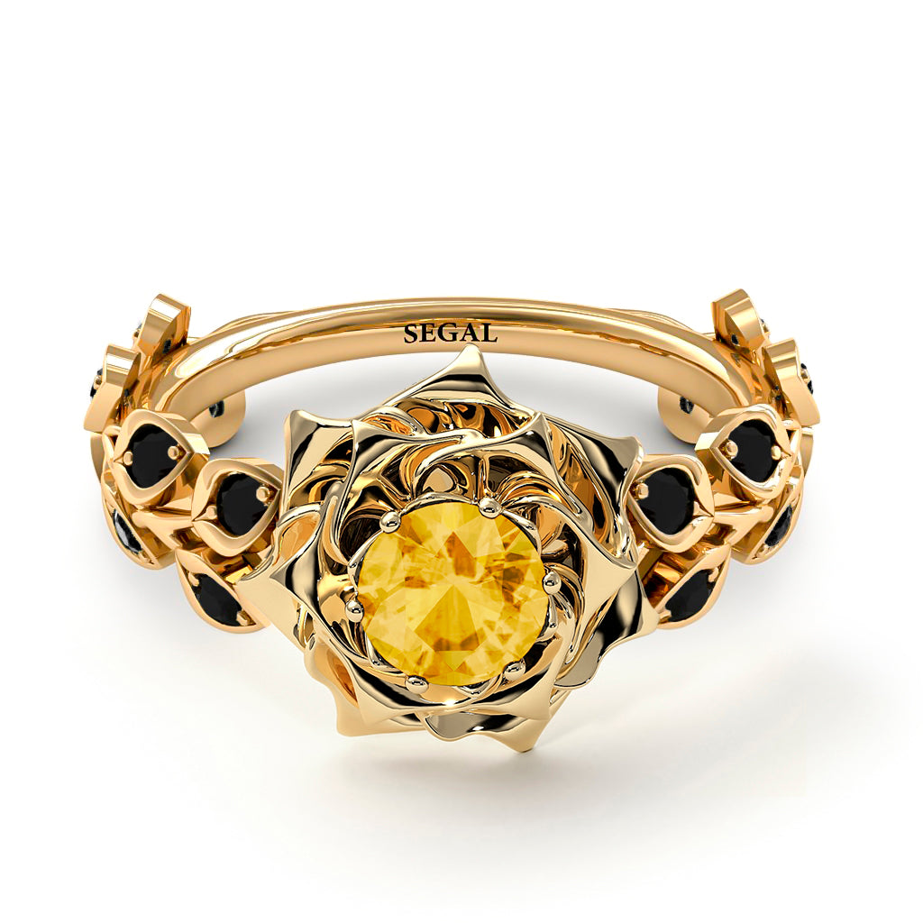 Rose Flower And Leaves - Diana no. 607