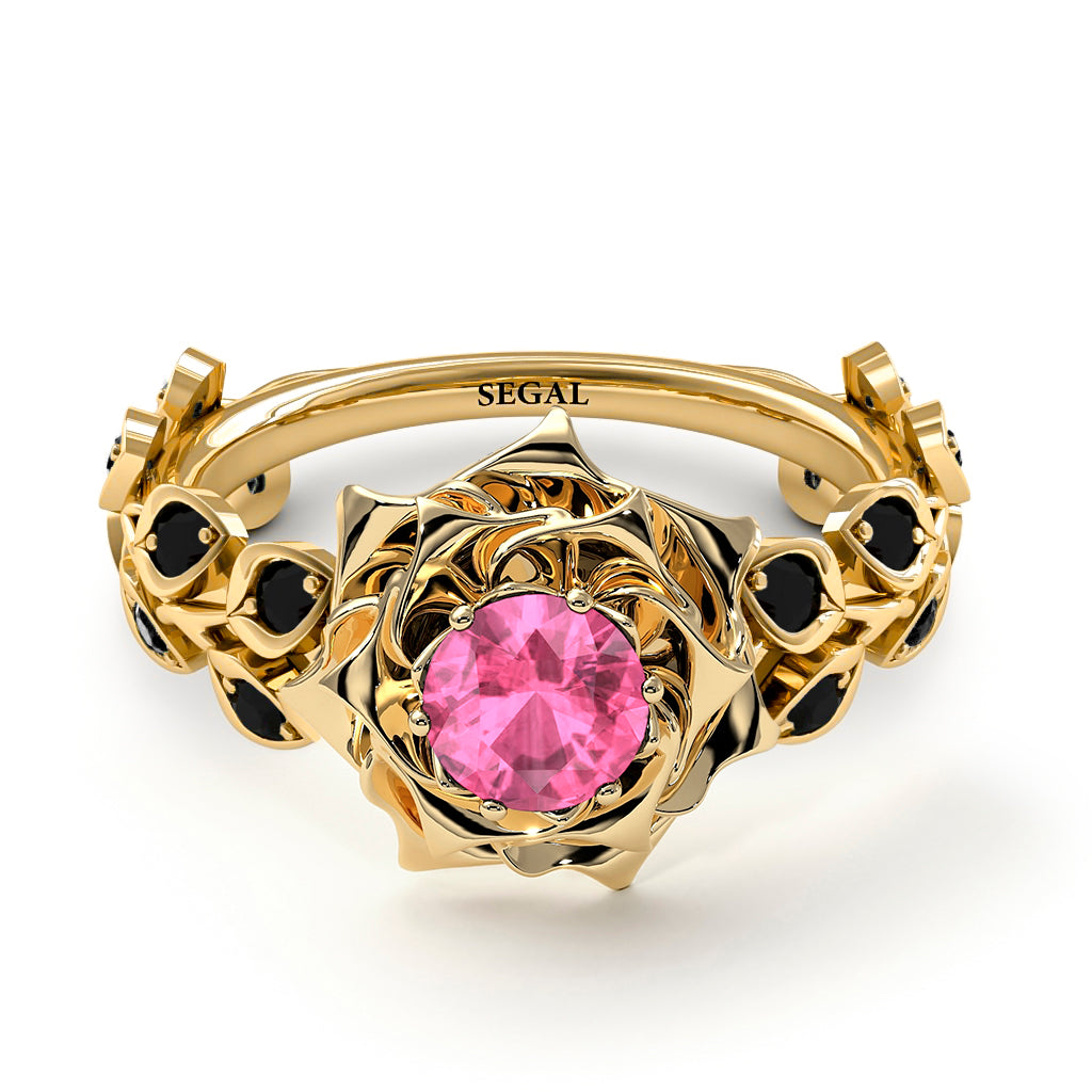 Rose Flower And Leaves - Diana no. 807