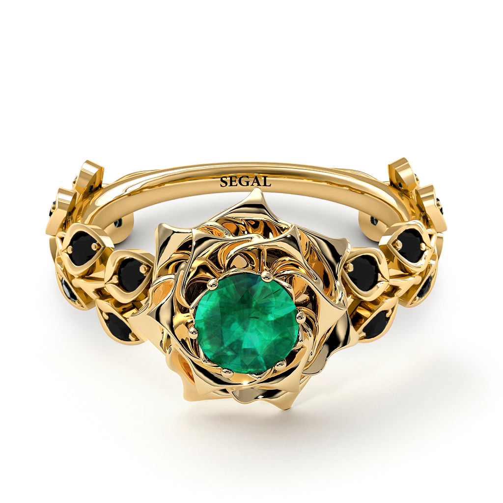 Rose Flower And Leaves - Diana no. 37