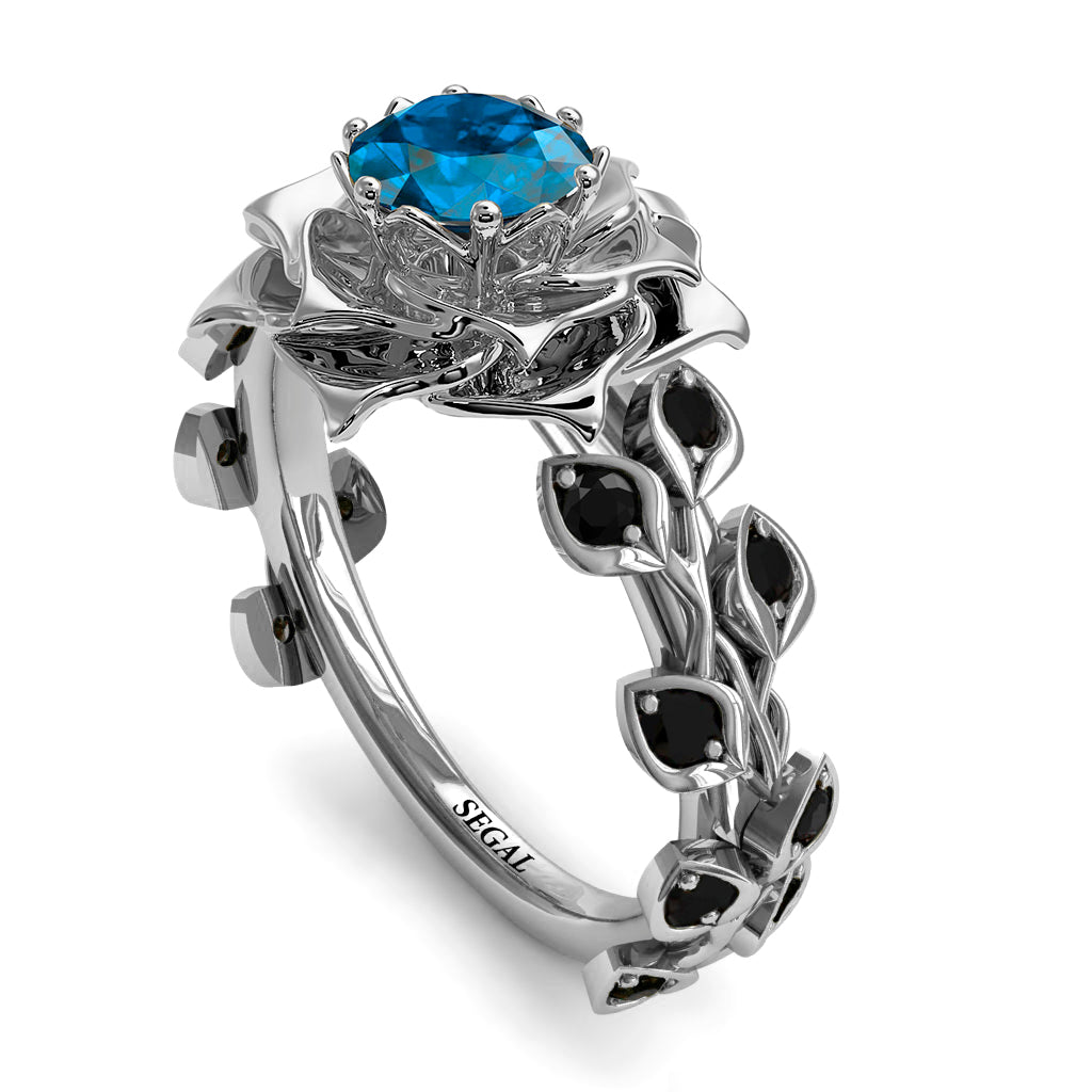 Rose Flower And Leaves - Diana no. 509