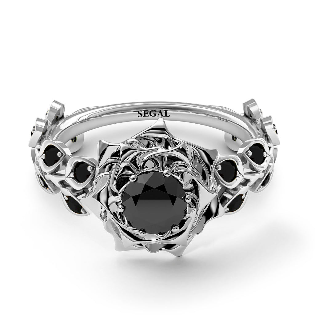 Rose Flower And Leaves - Diana no. 69