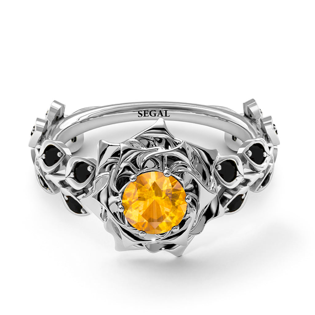 Rose Flower And Leaves - Diana no. 1009