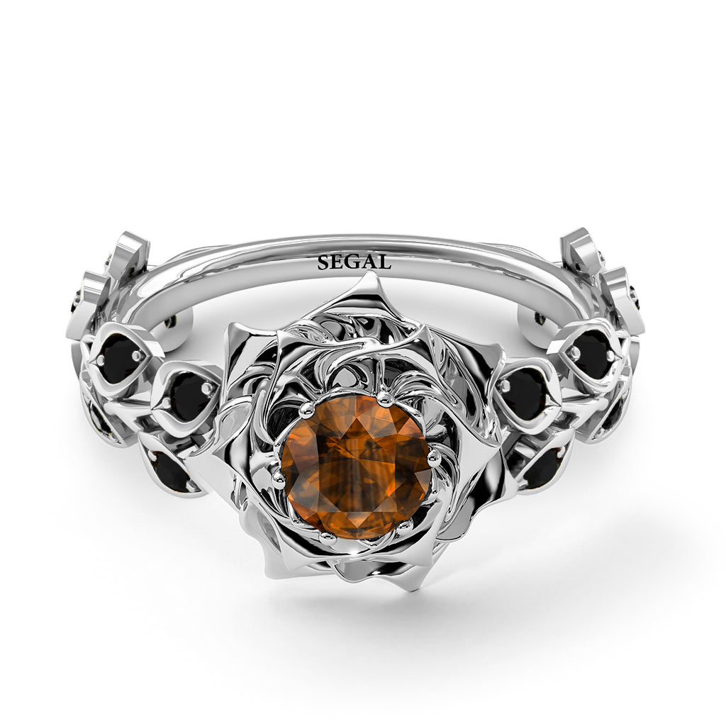 Rose Flower And Leaves - Diana no. 1109