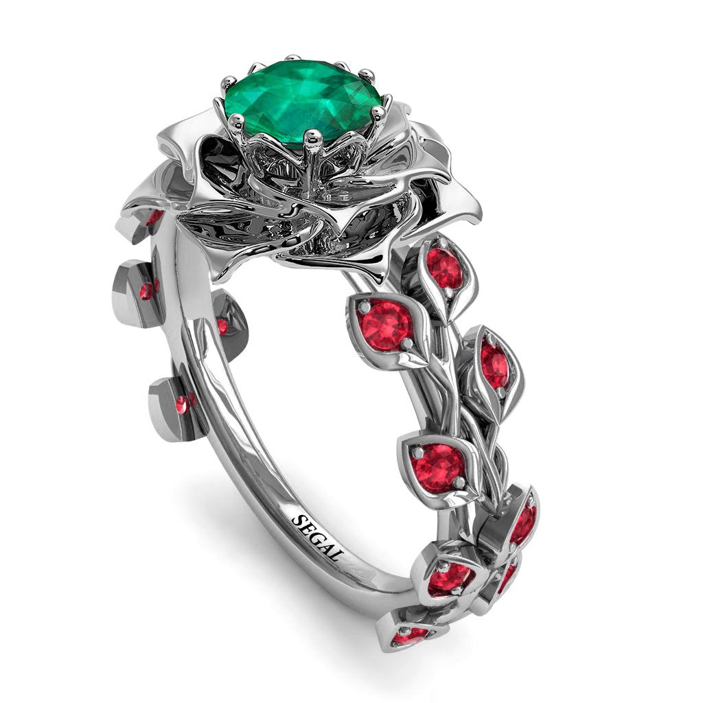 Rose Flower And Leaves - Diana no. 42