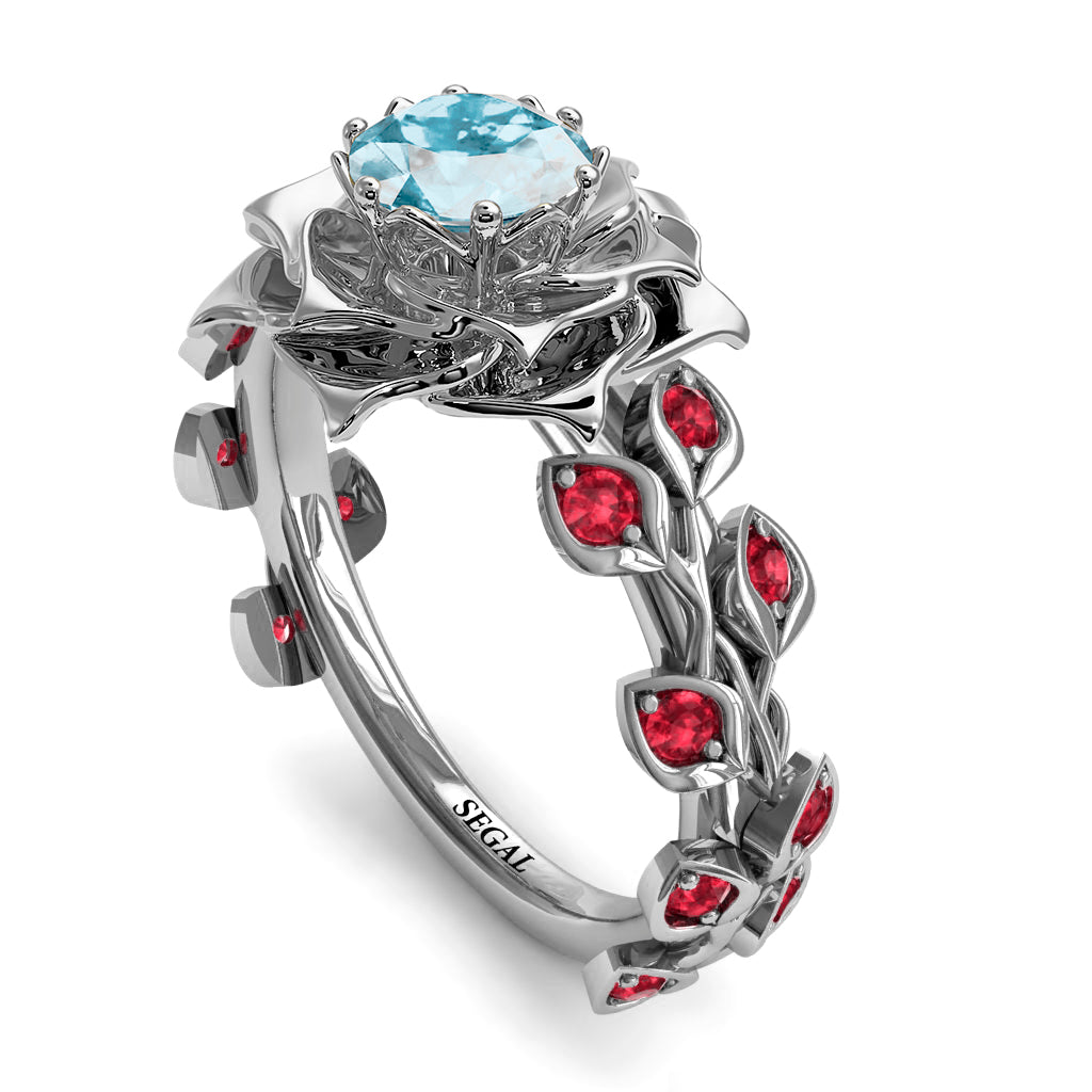 Rose Flower And Leaves - Diana no. 412