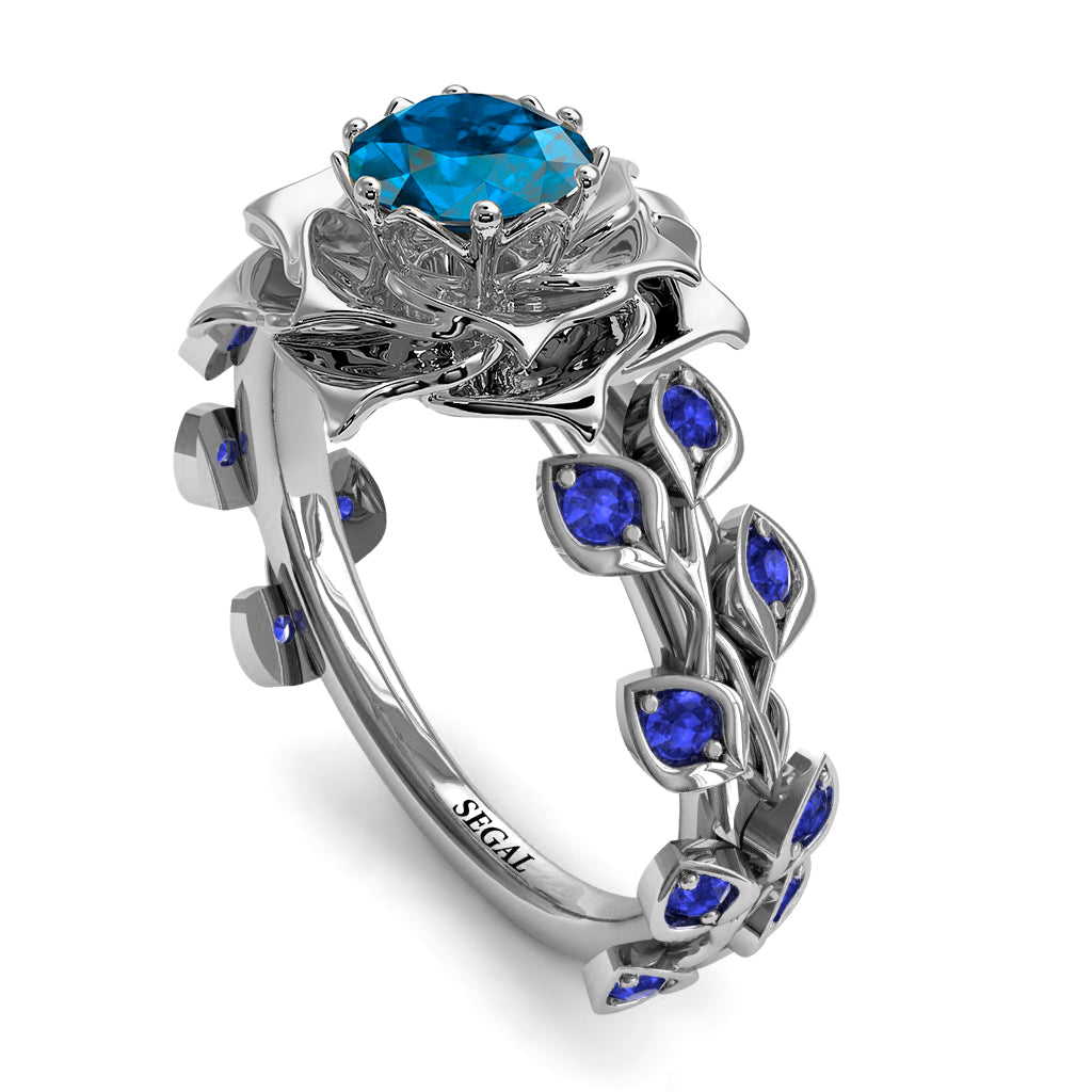 Rose Flower And Leaves - Diana no. 515