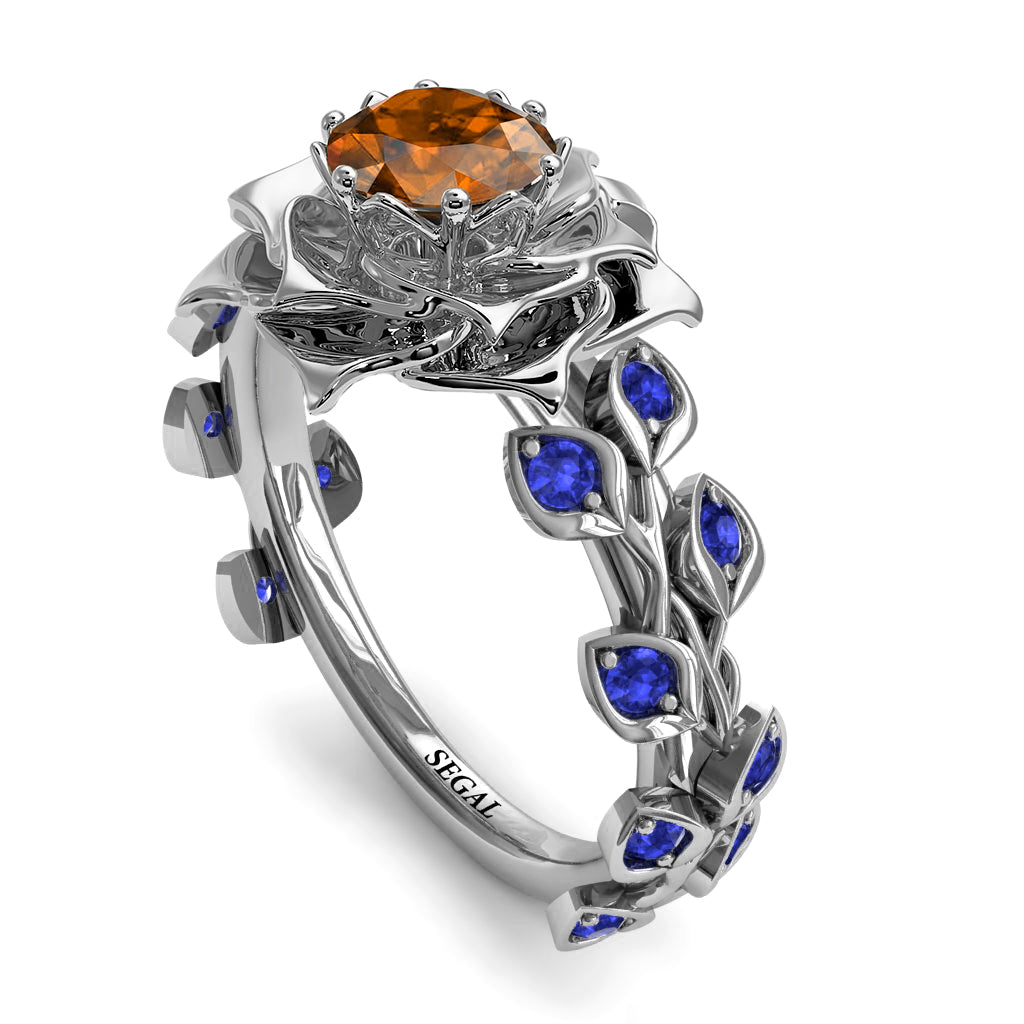 Rose Flower And Leaves - Diana no. 1115