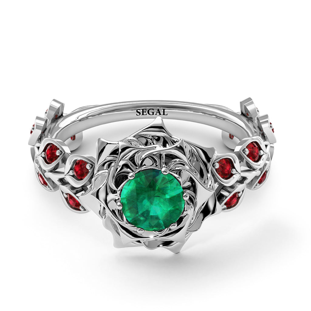 Rose Flower And Leaves - Diana no. 42