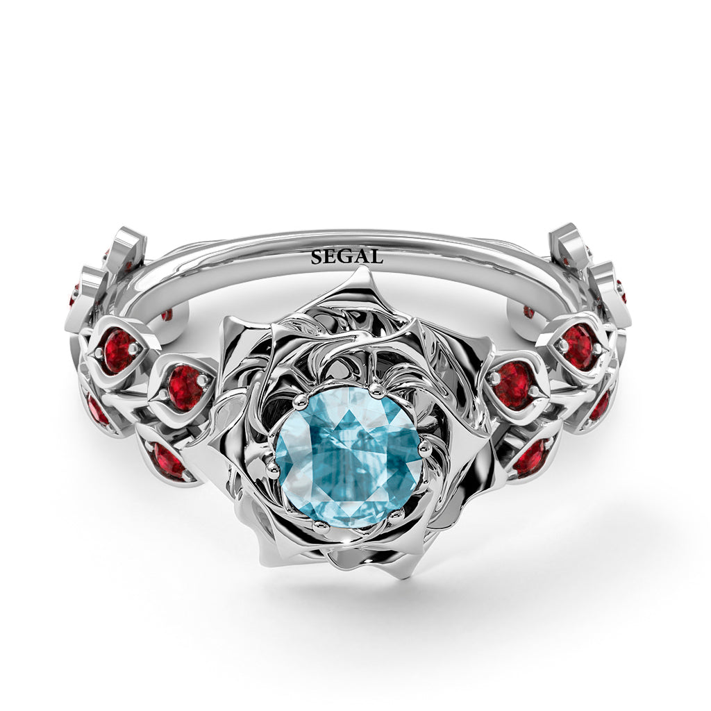 Rose Flower And Leaves - Diana no. 412