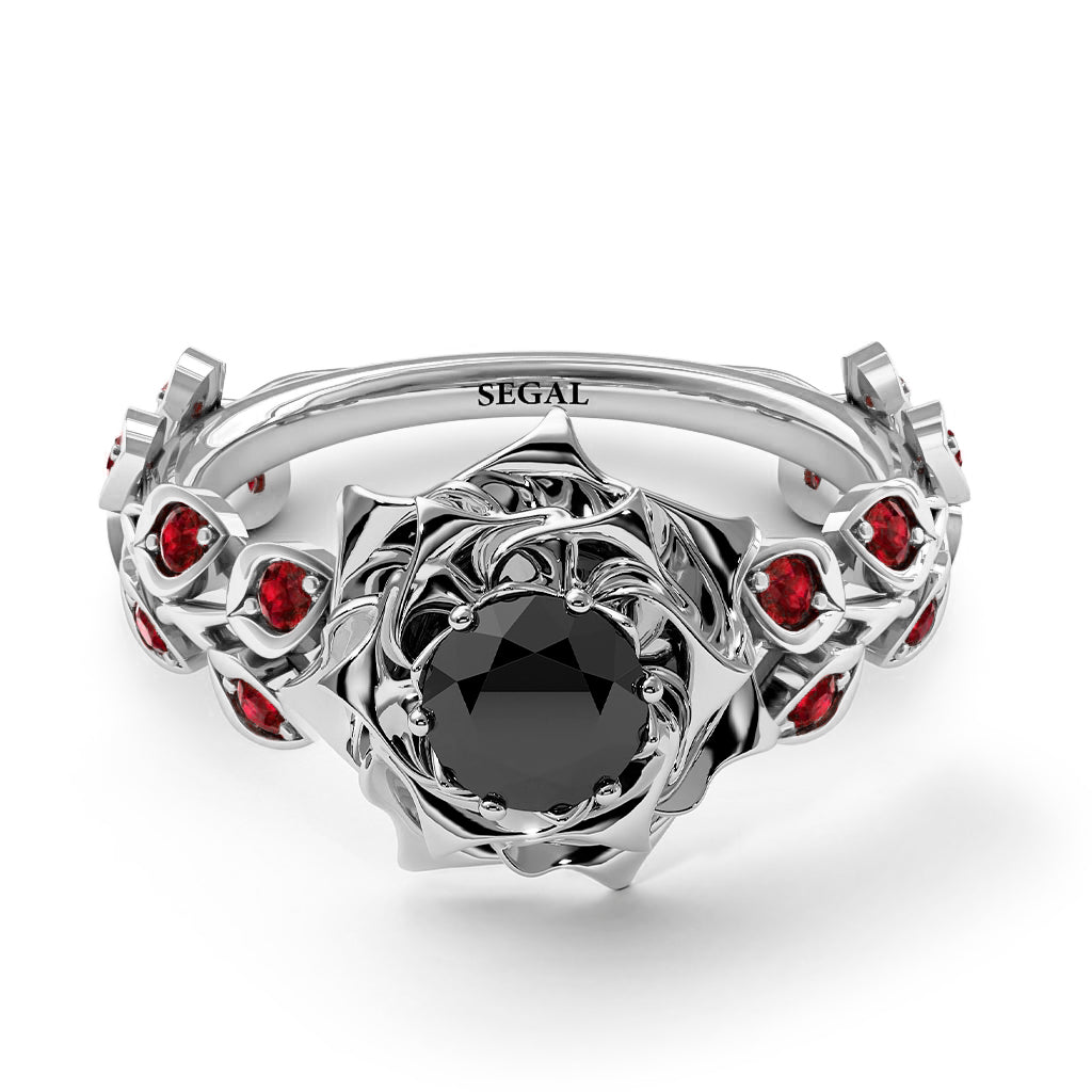 Rose Flower And Leaves - Diana no. 72