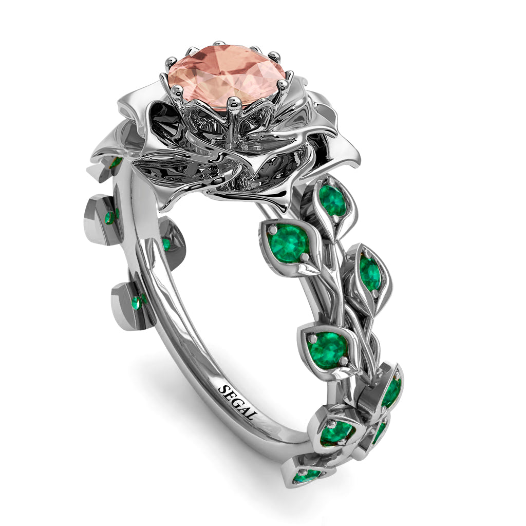 Rose Flower And Leaves - Diana no. 906