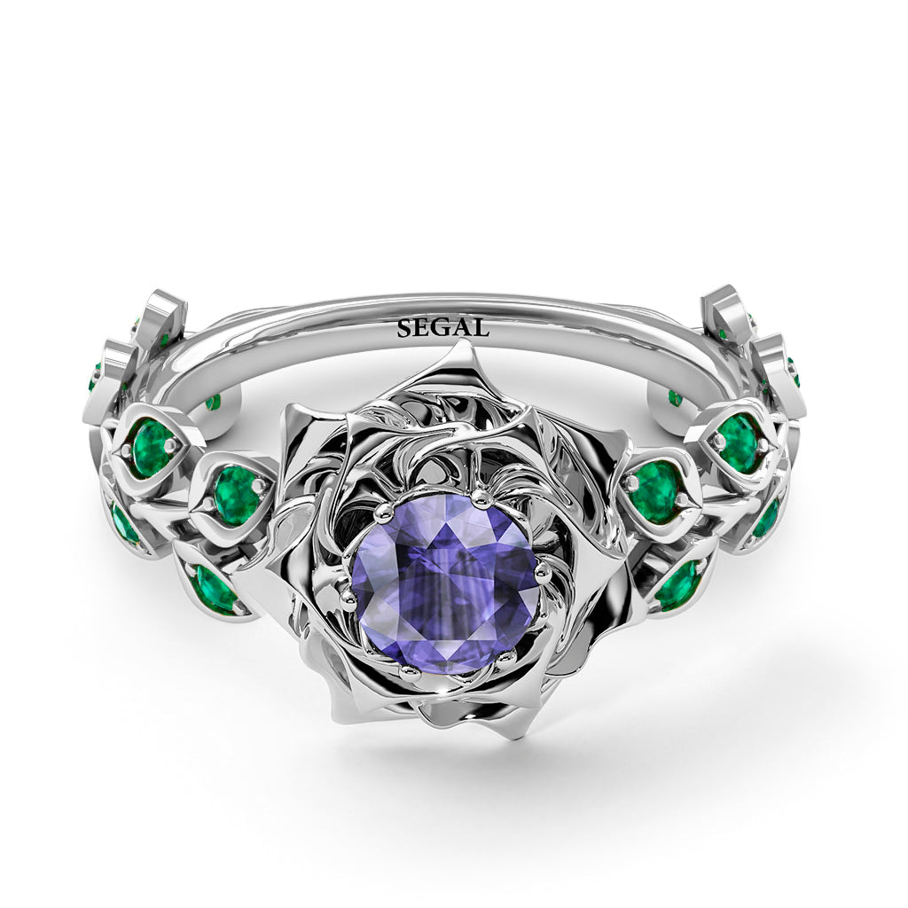 Rose Flower And Leaves - Diana no. 206