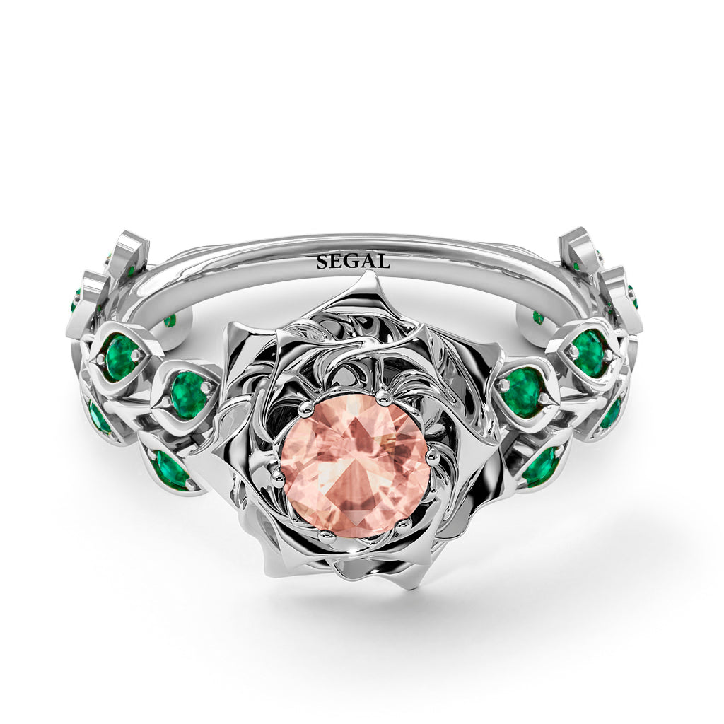 Rose Flower And Leaves - Diana no. 906