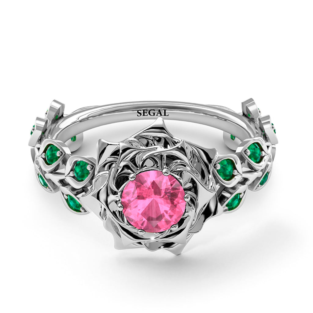 Rose Flower And Leaves - Diana no. 806