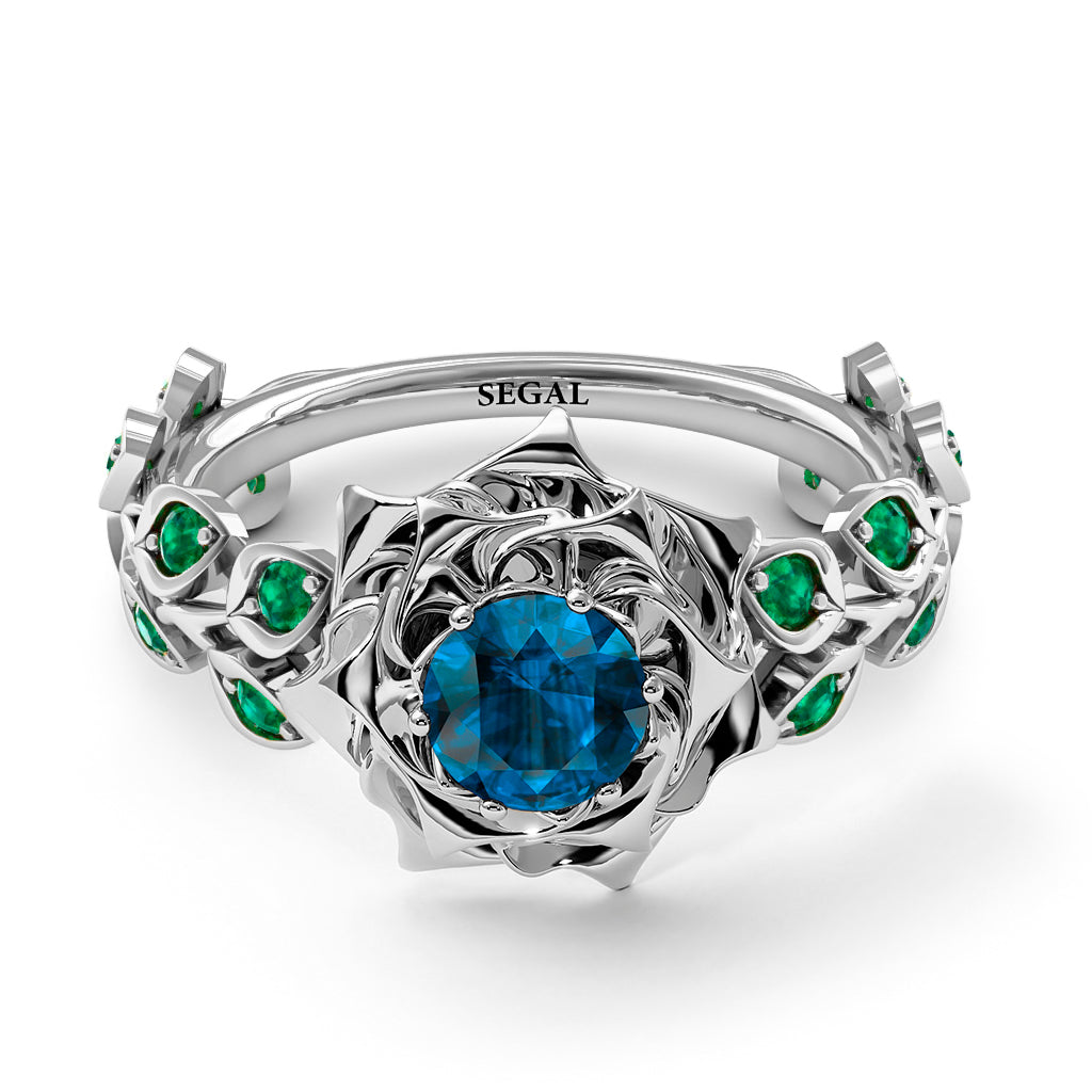 Rose Flower And Leaves - Diana no. 506