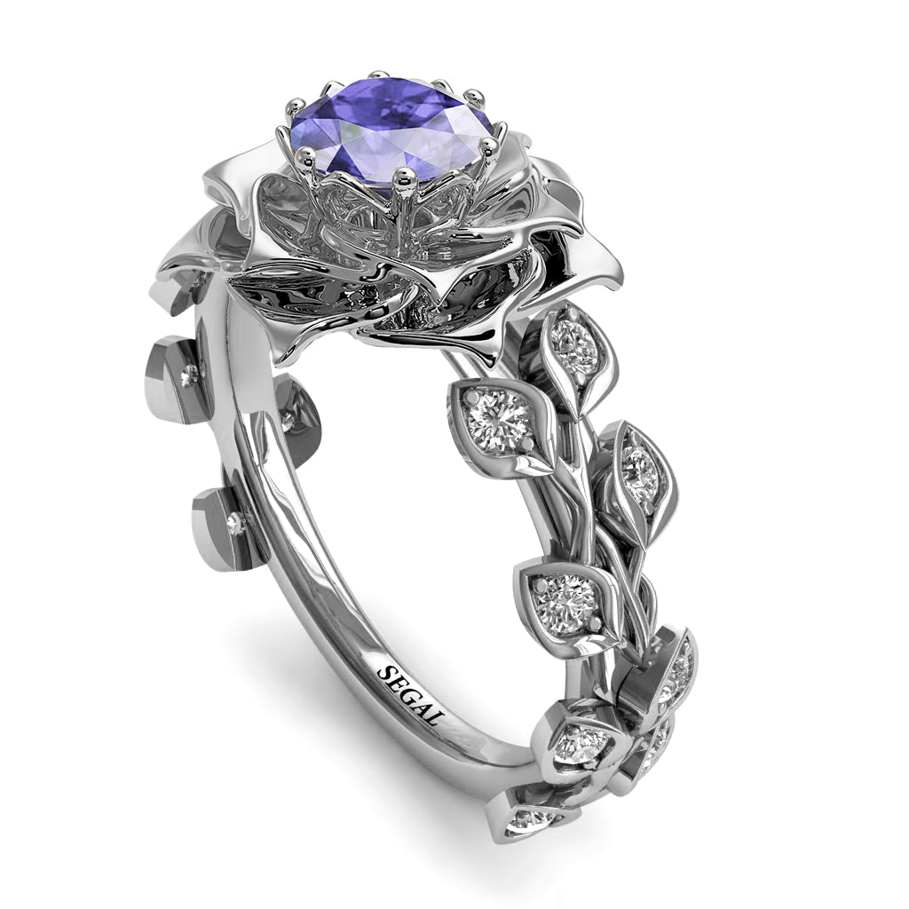 Rose Flower And Leaves - Diana no. 203