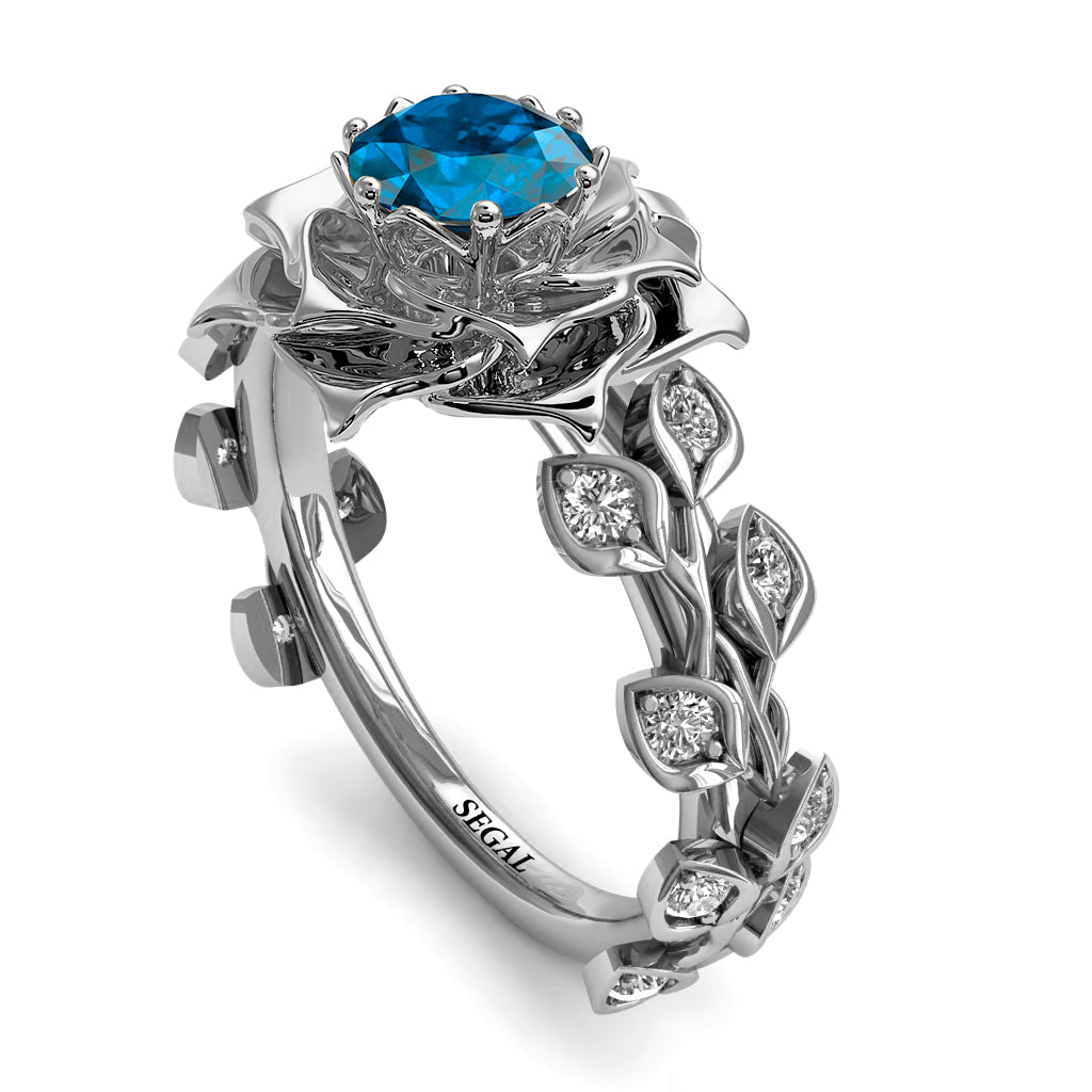 Rose Flower And Leaves - Diana no. 503