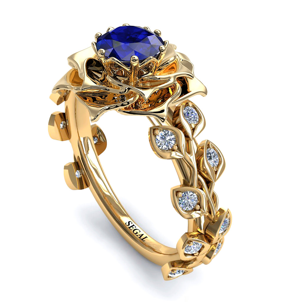 Rose Flower And Leaves - Diana no. 46