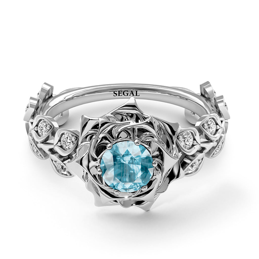 Rose Flower And Leaves - Diana no. 403