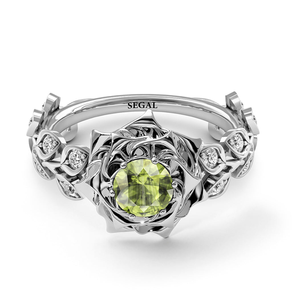 Rose Flower And Leaves - Diana no. 703