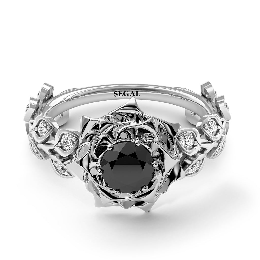 Rose Flower And Leaves - Diana no. 63