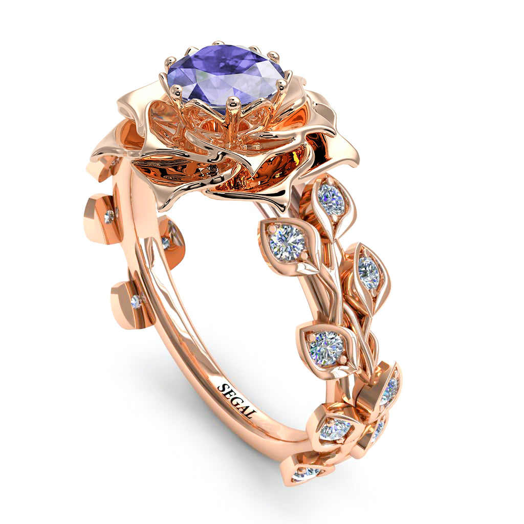 Rose Flower And Leaves - Diana no. 202