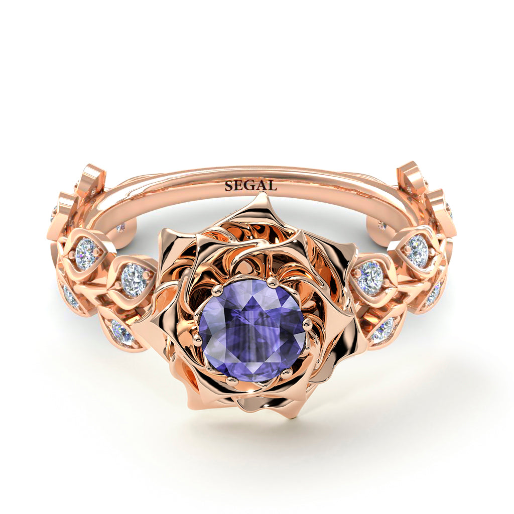 Rose Flower And Leaves - Diana no. 202