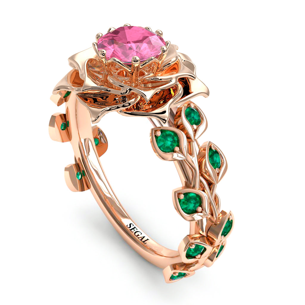 Rose Flower And Leaves - Diana no. 805