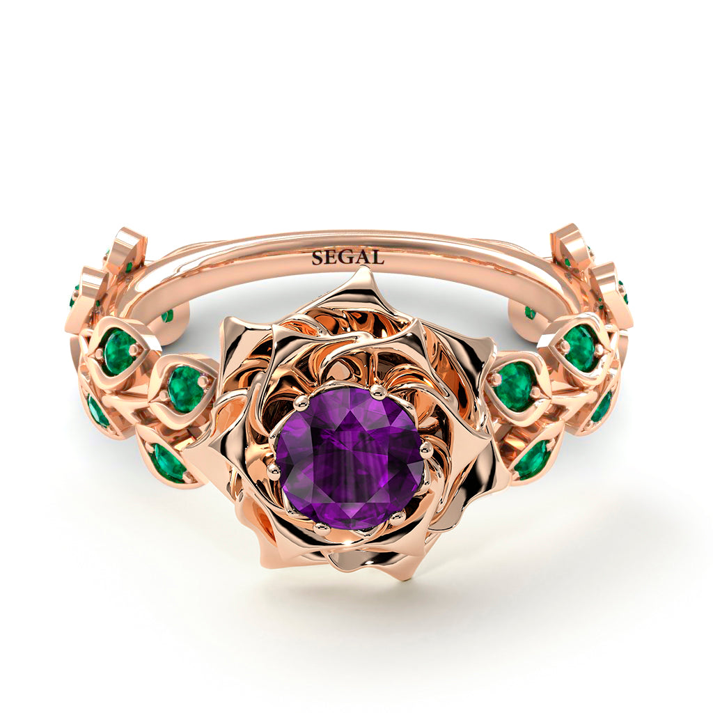 Rose Flower And Leaves - Diana no. 305