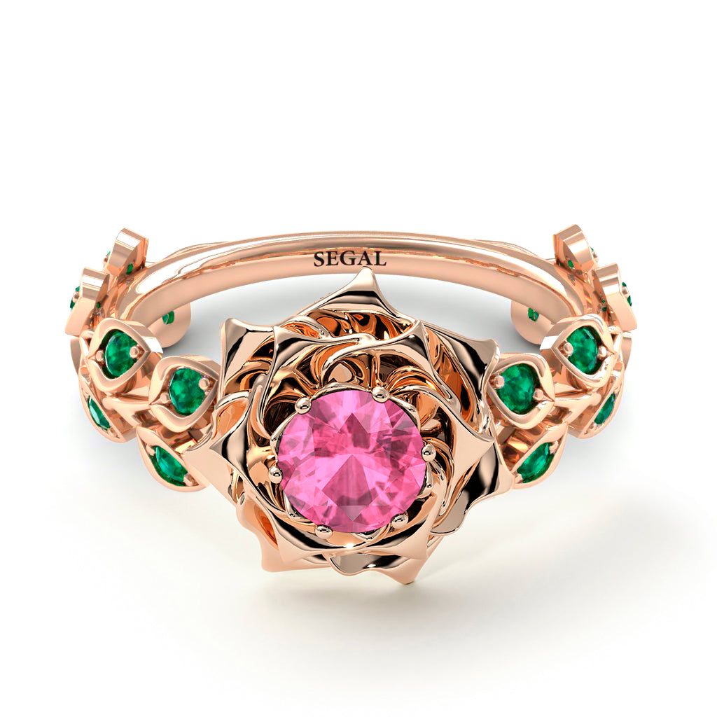 Rose Flower And Leaves - Diana no. 805