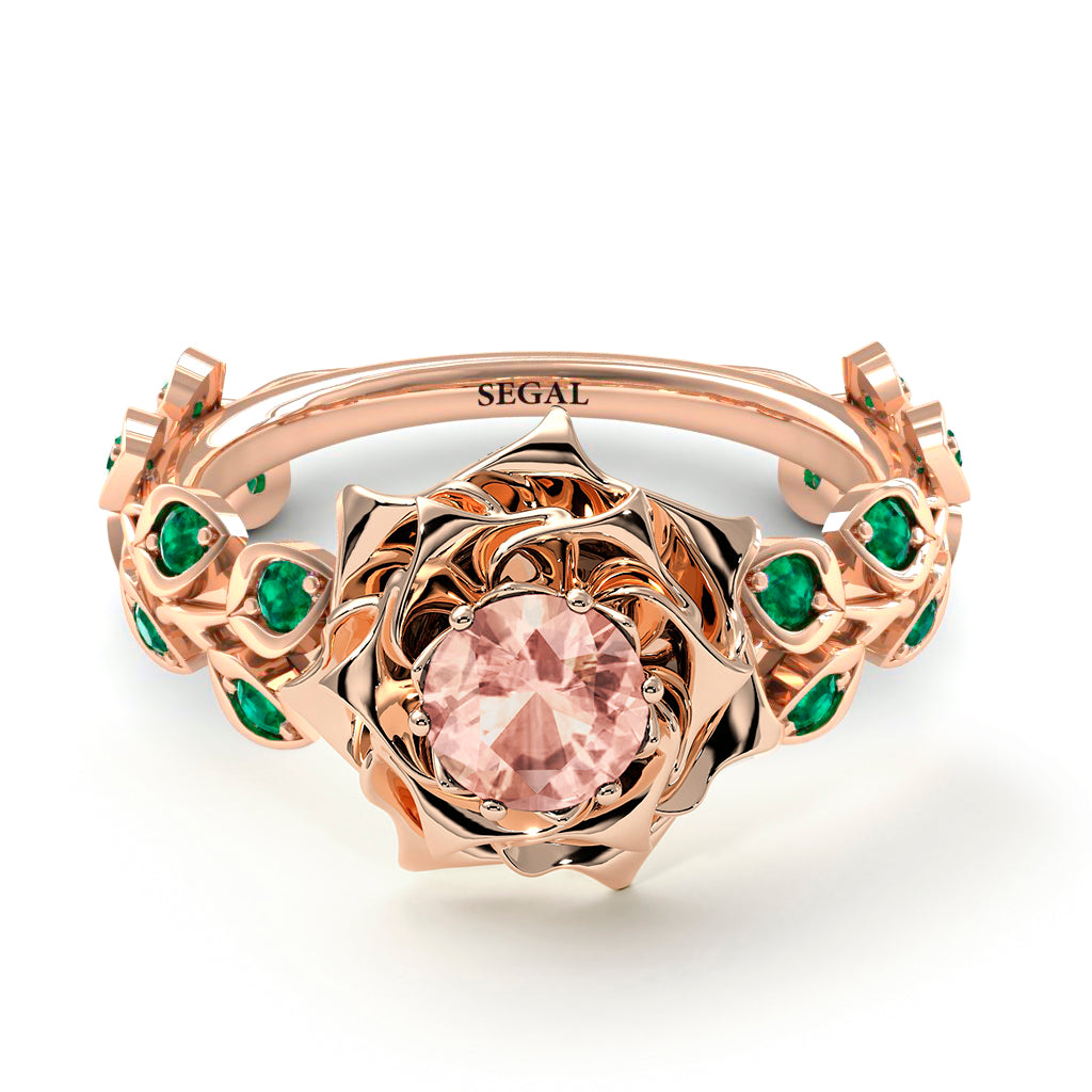 Rose Flower And Leaves - Diana no. 905