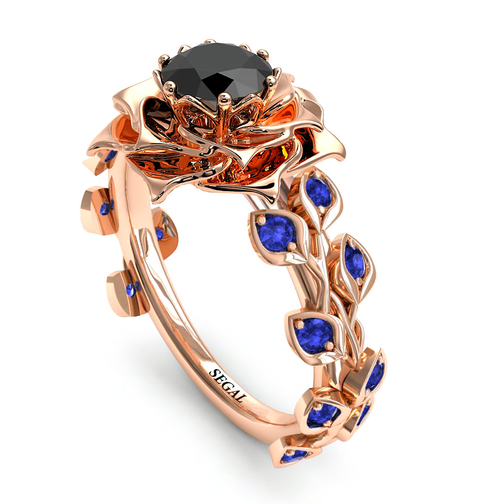 Rose Flower And Leaves - Diana no. 74