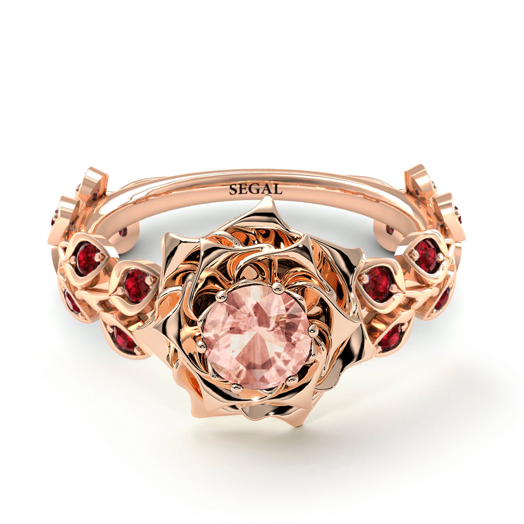 Rose Flower And Leaves - Diana no. 911