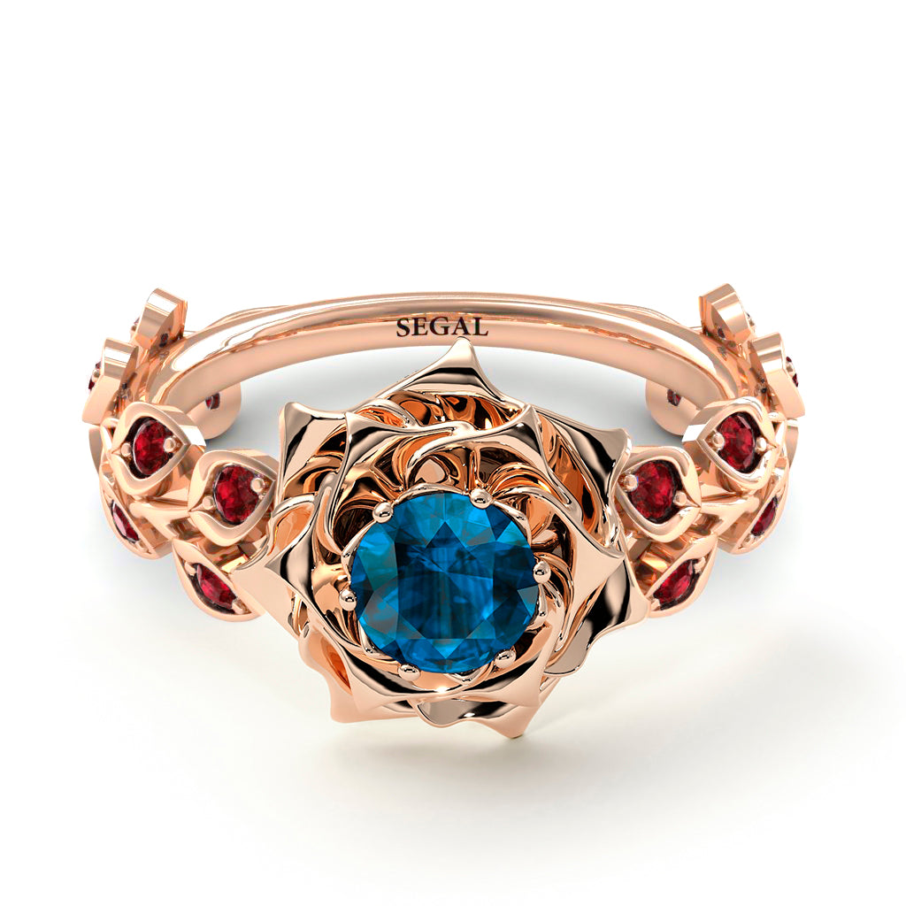 Rose Flower And Leaves - Diana no. 511