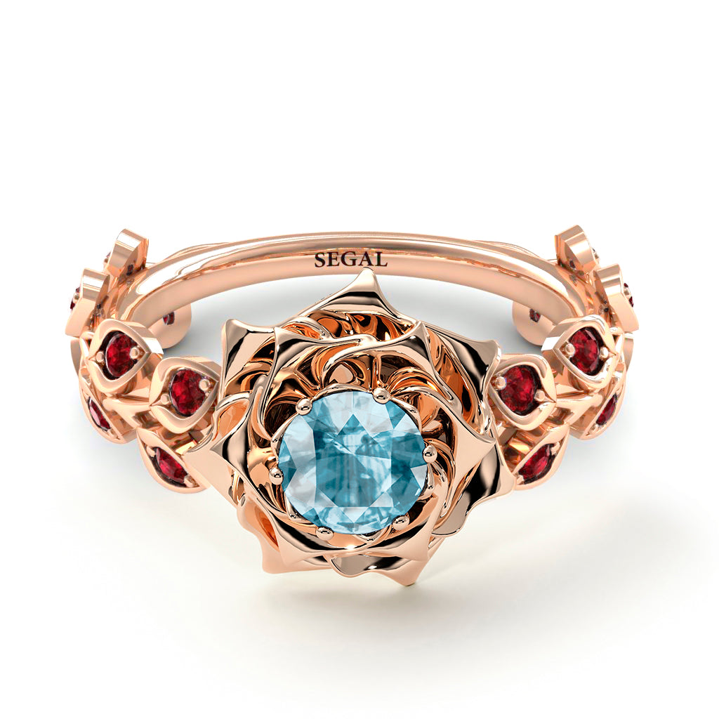 Rose Flower And Leaves - Diana no. 411