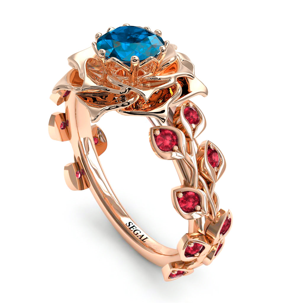 Rose Flower And Leaves - Diana no. 511