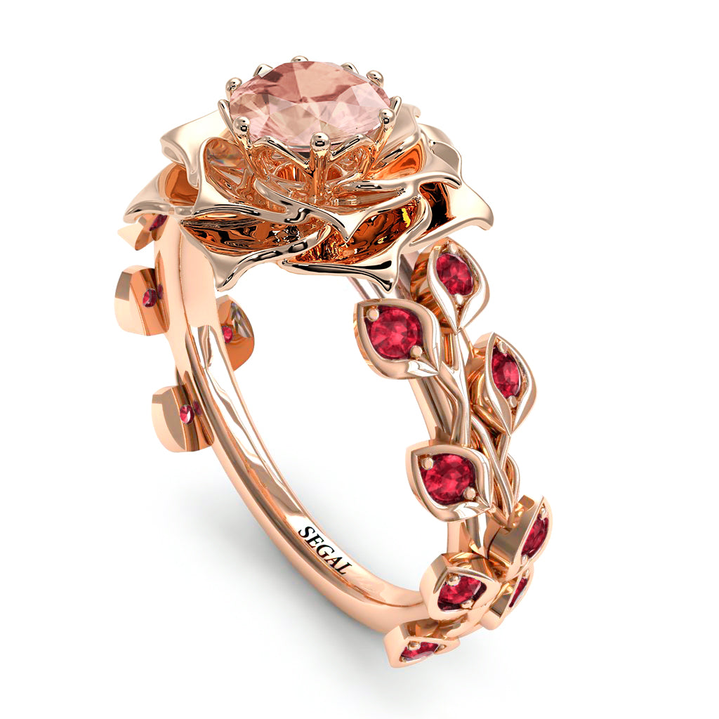 Rose Flower And Leaves - Diana no. 911