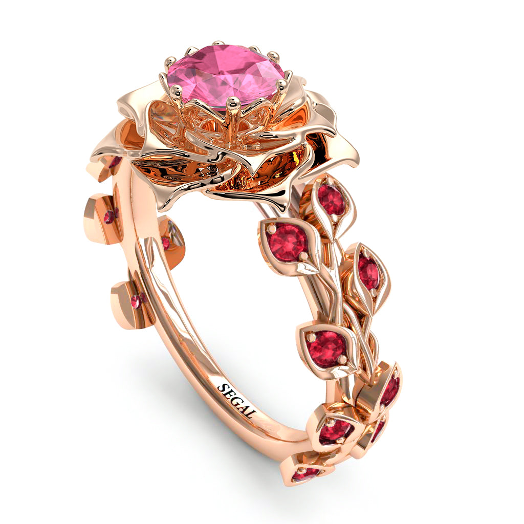 Rose Flower And Leaves - Diana no. 811