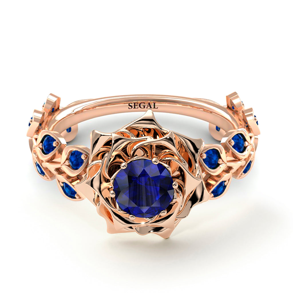 Rose Flower And Leaves - Diana no. 59