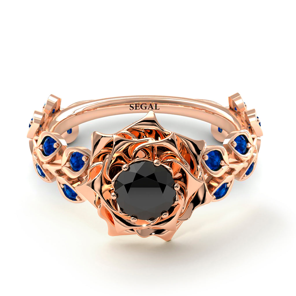 Rose Flower And Leaves - Diana no. 74