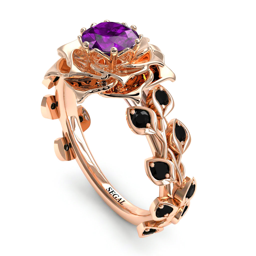 Rose Flower And Leaves - Diana no. 308