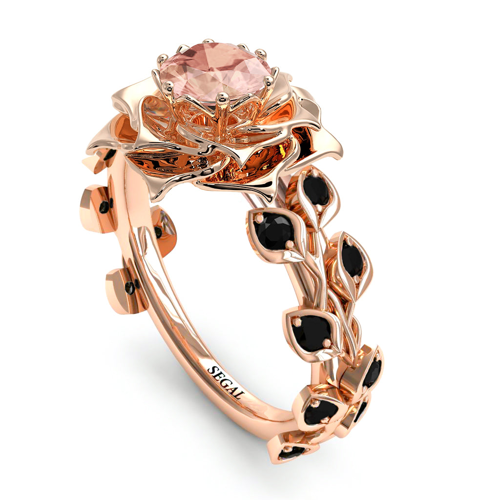 Rose Flower And Leaves - Diana no. 908