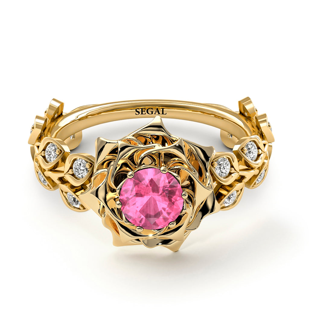 Rose Flower And Leaves - Diana no. 801