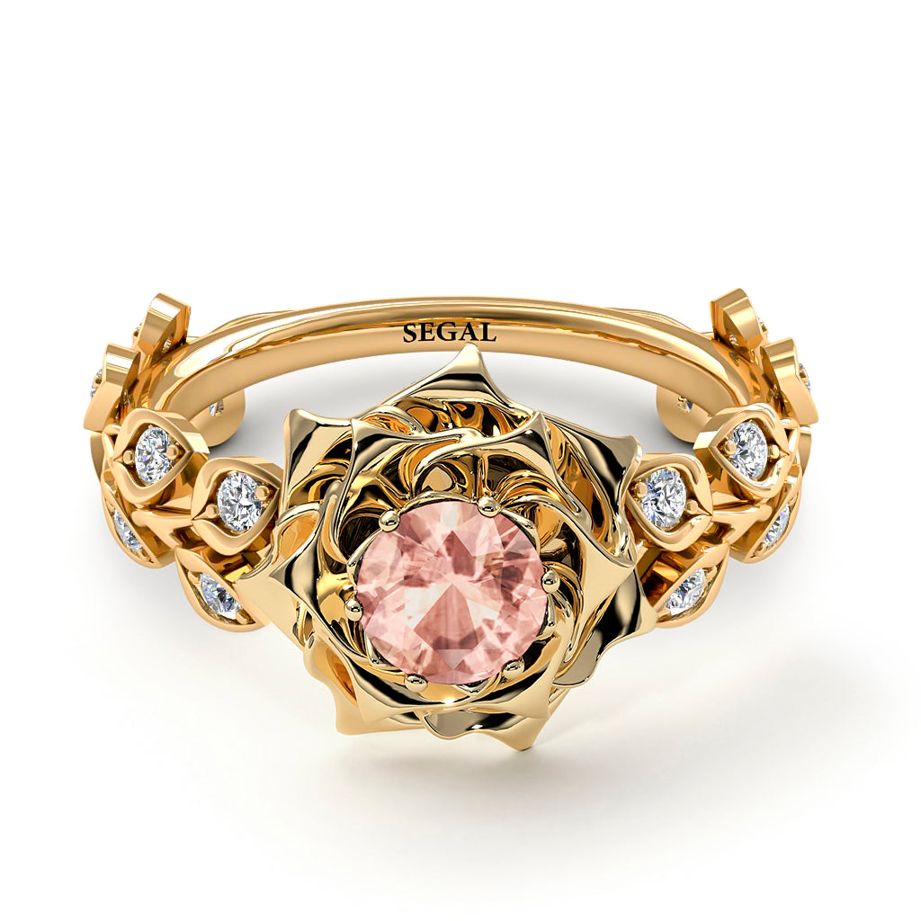 Rose Flower And Leaves - Diana no. 901