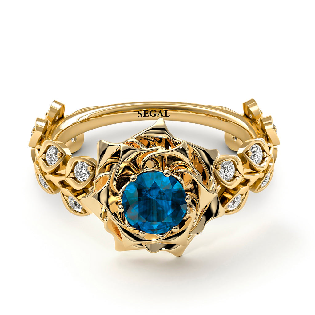 Rose Flower And Leaves - Diana no. 501