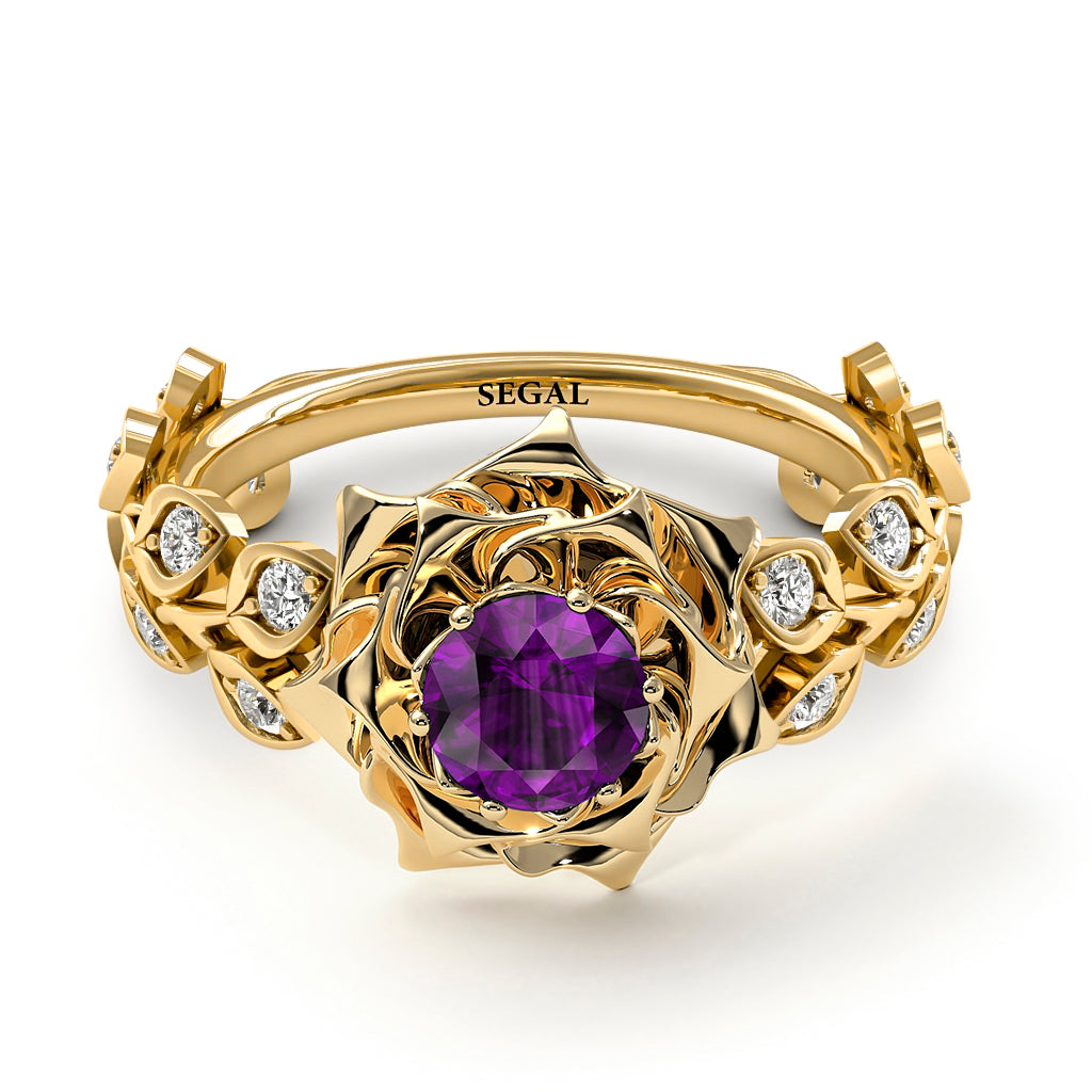 Rose Flower And Leaves - Diana no. 301