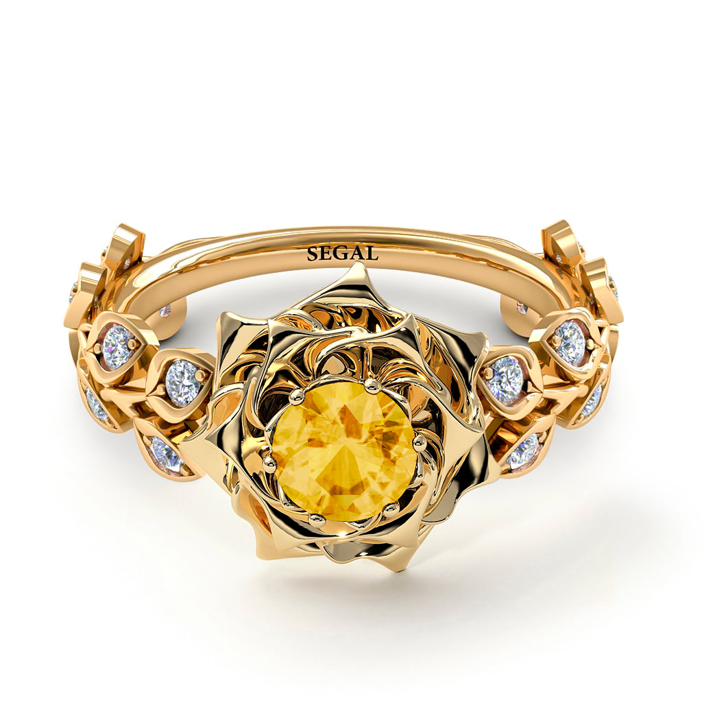 Rose Flower And Leaves - Diana no. 601