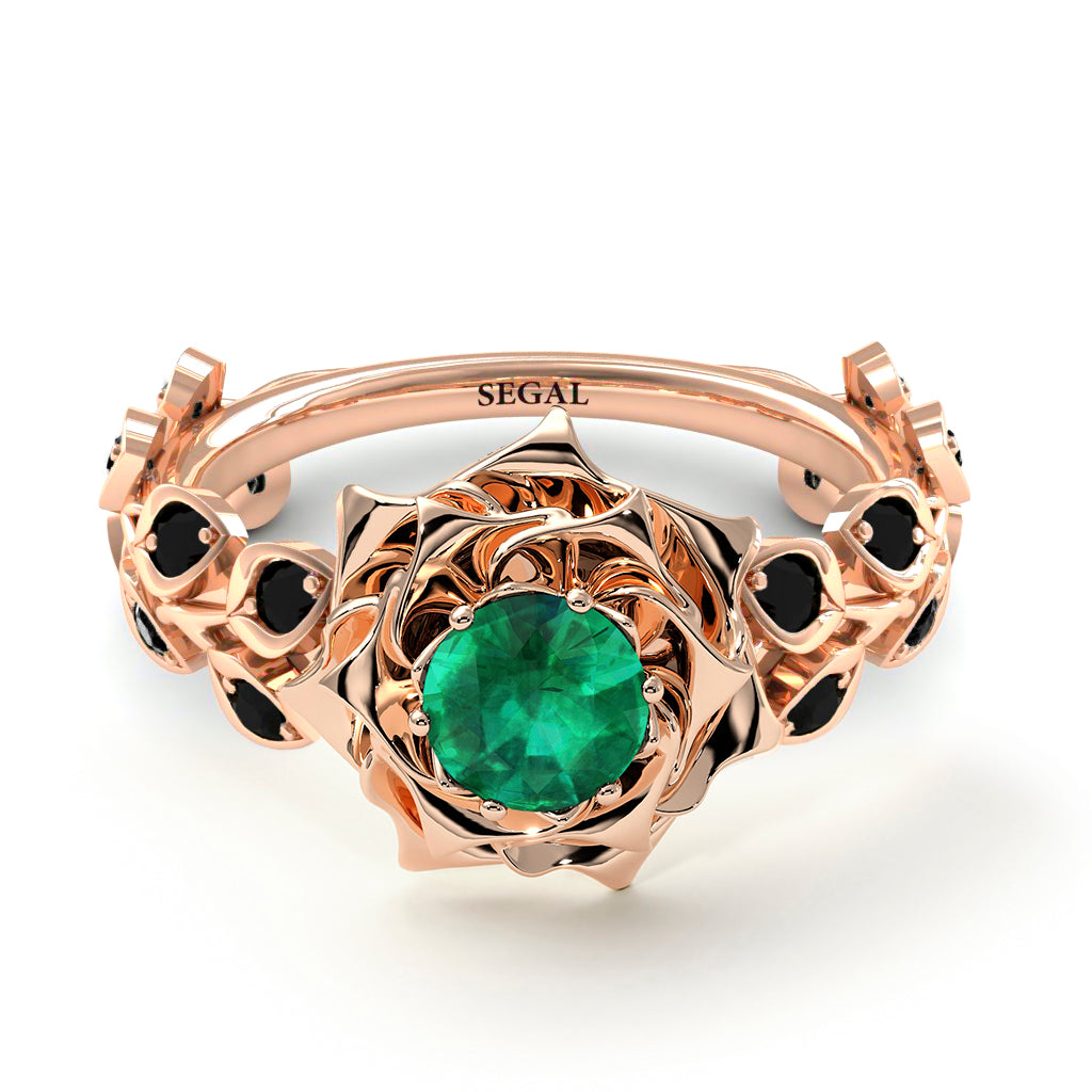 Rose Flower And Leaves - Diana no. 38