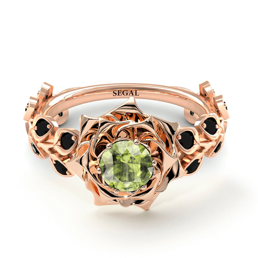 Rose Flower And Leaves - Diana no. 708